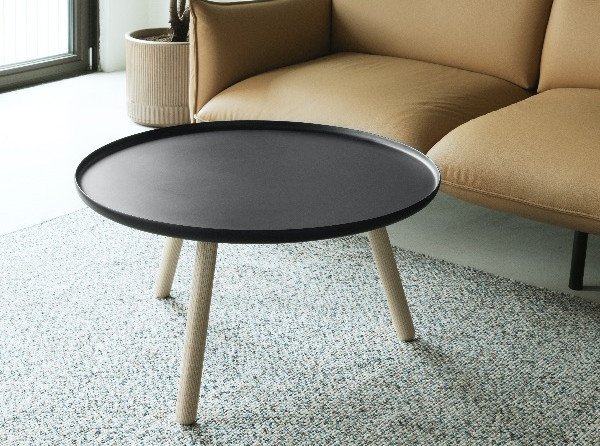 Журнальний столик Tablo large 78, білий/білий