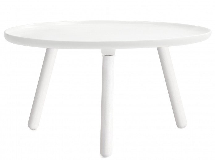 Журнальний столик Tablo large 78, білий/білий