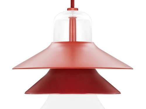 Светильник подвесной IKONO small, красный