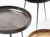 Столик Bowl, Ø 40, сірий Столик Bowl, Ø 40, сірий