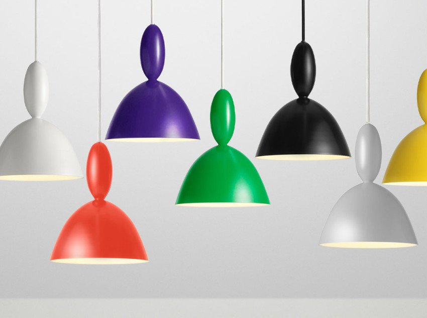 Светильник подвесной Mhy, красный