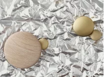 Гачок металевий Dots, Ø5, алюміний