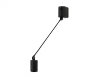 Настінний світильник Daphine Parete, 35, чорний Soft-Touch