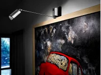 Настінний світильник Daphine Parete, 35, чорний Soft-Touch