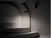 Настінний світильник Daphine Parete, 35, чорний Soft-Touch