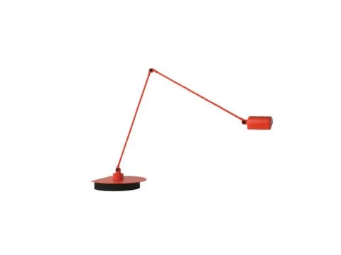 Настільна лампа Daphine Cloe, червона матова