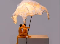 Настільна лампа Love is a verb, Max & Roberta