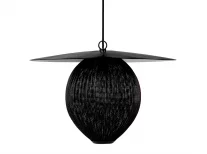 Світильник підвісний Satellite, Ø27, чорний напівматовий