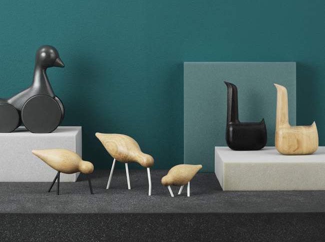 Статуетка Swan, чорна