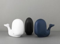 Статуэтка Happy Whale, черная