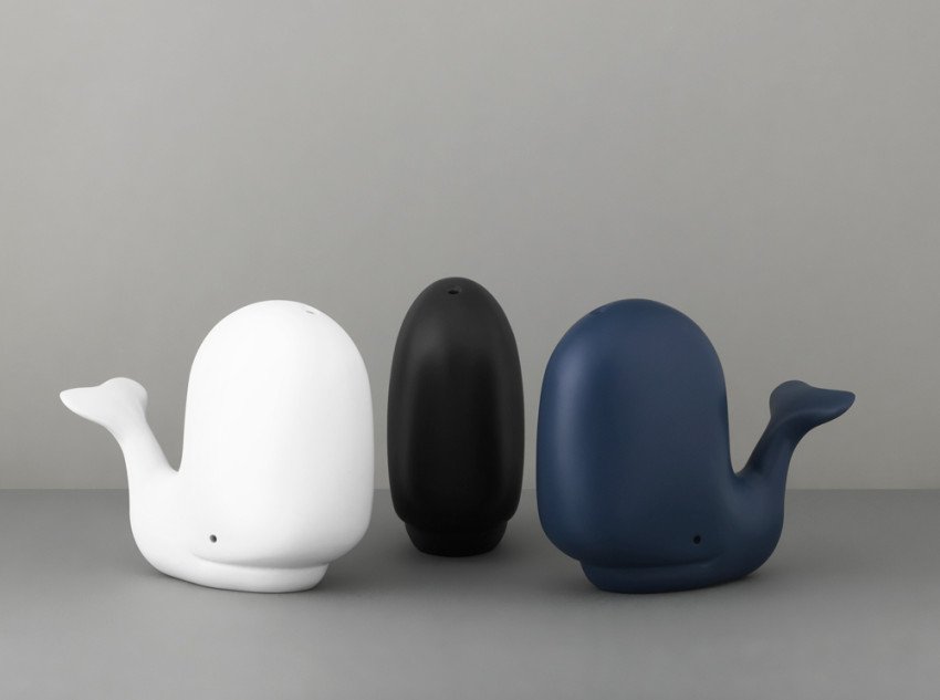 Статуэтка Happy Whale, черная