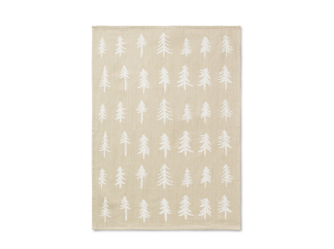 Різдвяний рушник для кухні Christmas Tea Towel, пісочний