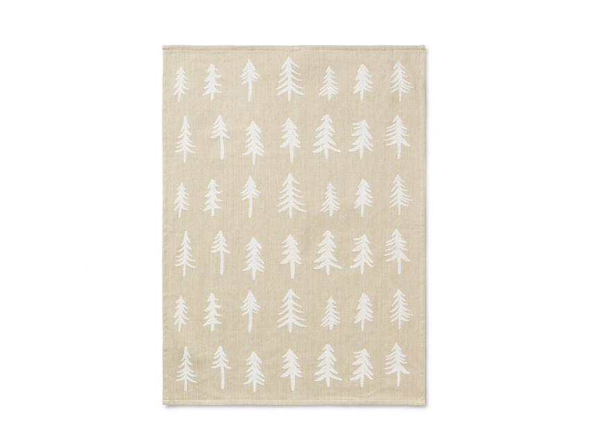 Різдвяний рушник для кухні Christmas Tea Towel, бежевий