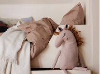 Подушка-іграшка Safari Cushion - Horse, рожева