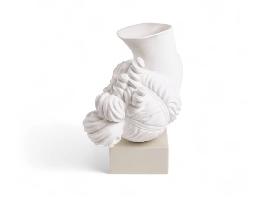 Ваза AMOR VOLAT, біла