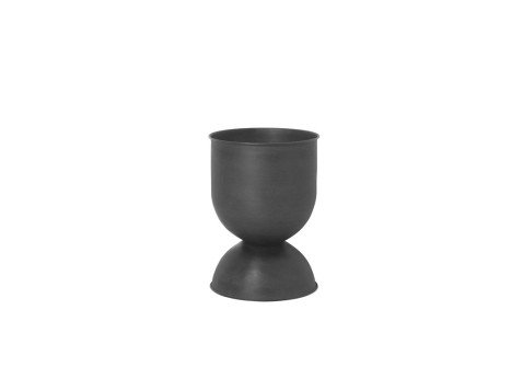 Кашпо Hourglass, Ø21, чорне Кашпо Hourglass, Ø21, чорне
