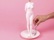 Ваза La Timida, біла