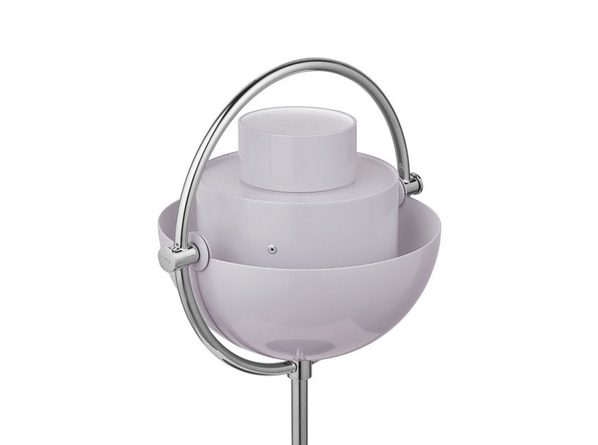 Портативная лампа Multi-lite, бледно-сиреневая/хром Портативная лампа Multi-lite, бледно-сиреневая/хром