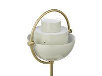 Портативная лампа Multi-lite, пастельно-серая/латунь