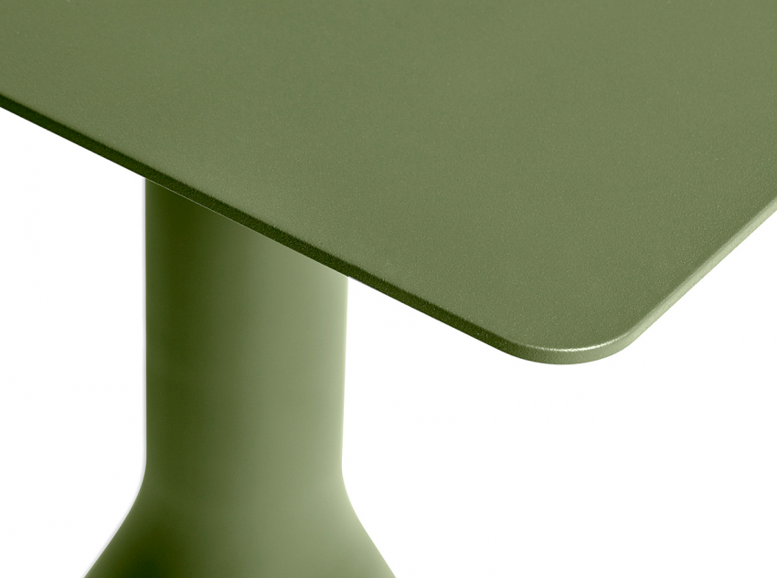 Кавовий стіл Palissade, квадратний, олива