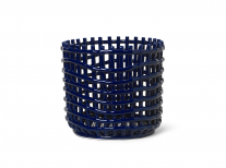 Кашпо Ceramic bascet, Ø23,5, синє