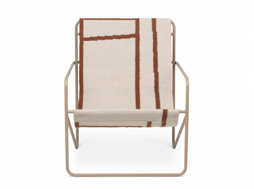 Крісло Desert Lounge, бежевий/коричневий