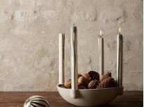 Підсвічник Bowl, великий, пісочний