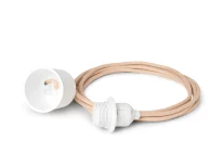 Кріплення для світильника Fabric cord, 4м, бежеве Кріплення для світильника Fabric cord, 4м, бежеве