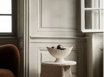 Ваза Fountain Centrepiece, грязно-белая