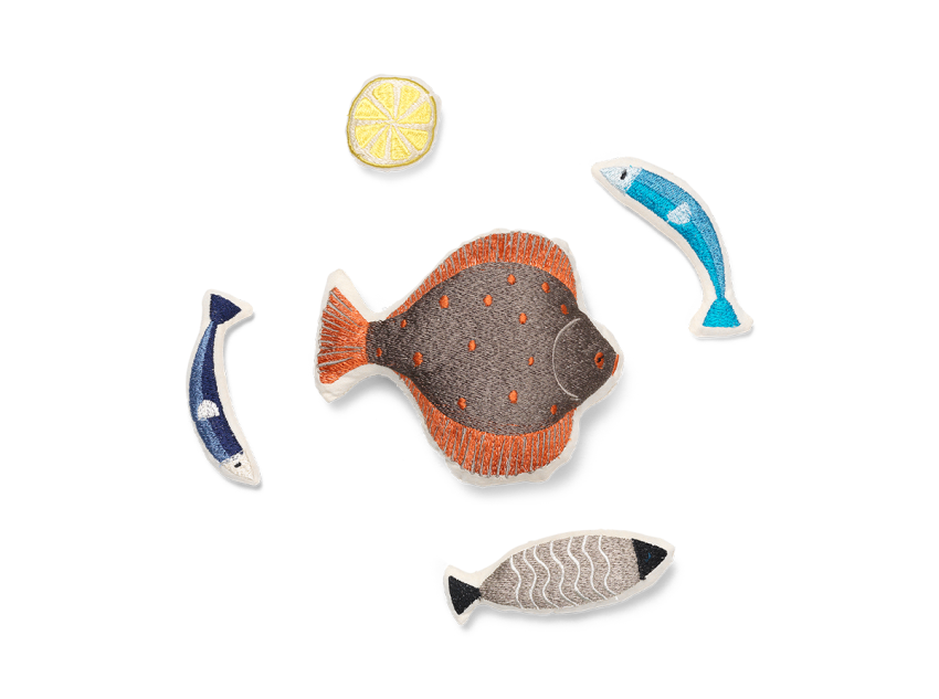 Декоративні елементи Embroidered Fish