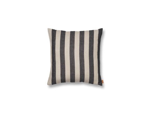 Наволочка Grand, пісочна/чорна