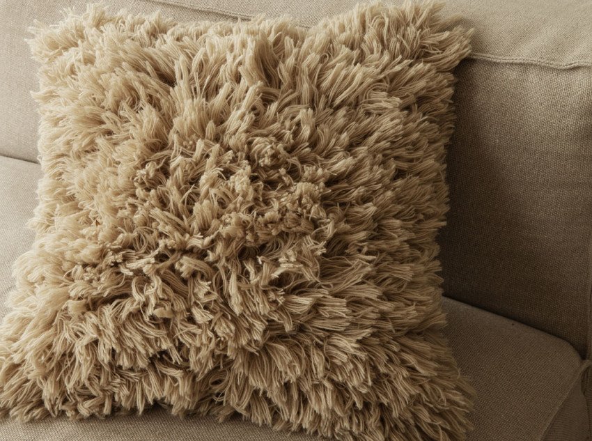 Наволочка Meadow High Pile, пісочна