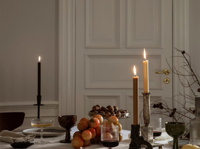 Набір з 4-х свічок, Pure, спокійна суміш