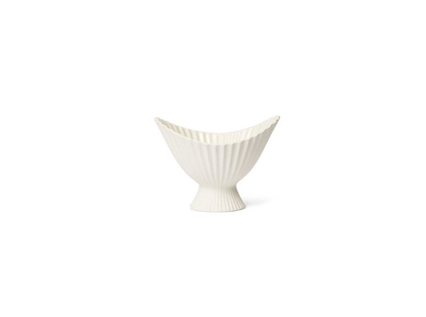 Ваза Fountain bowl, маленька, брудно-біла Ваза Fountain bowl, маленька, брудно-біла