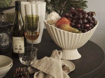Ваза Fountain bowl, маленька, брудно-біла Ваза Fountain bowl, маленька, брудно-біла