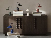 Портативна лампа Arum, цегляно-червона