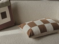 Наволочка Fold Patchwork, цукрова ламінарія