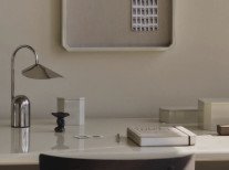 Портативная лампа Arum, нержавеющая сталь