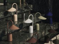 Портативная лампа Arum, нержавеющая сталь