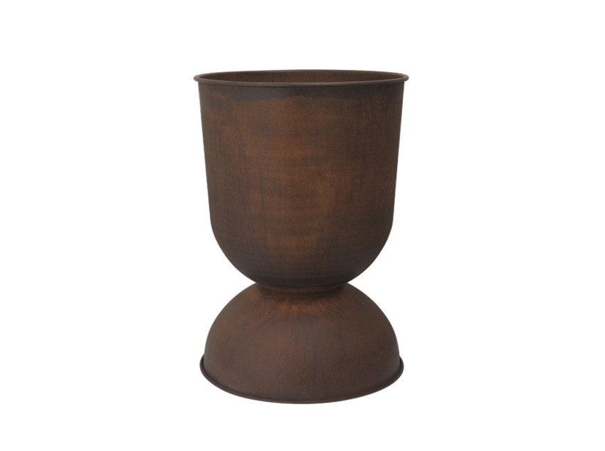 Кашпо Hourglass, Ø50, іржа Кашпо Hourglass, Ø50, іржа