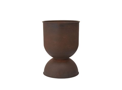 Кашпо Hourglass, Ø40, іржа Кашпо Hourglass, Ø40, іржа