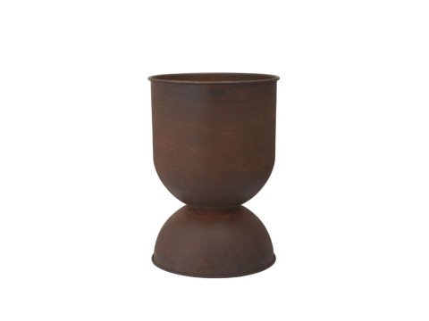 Кашпо Hourglass, Ø40, іржа