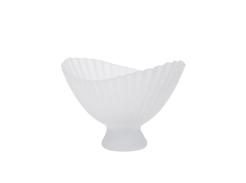 Ваза Fountain bowl, велика, матова напівпрозора Ваза Fountain bowl, велика, матова напівпрозора