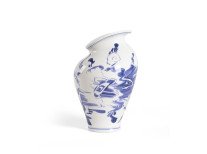 Ваза Classics on acid - FLORAL DELFT, біло-синя Ваза Classics on acid - FLORAL DELFT, біло-синя