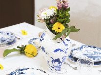 Ваза Classics on acid - FLORAL DELFT, біло-синя Ваза Classics on acid - FLORAL DELFT, біло-синя