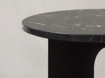 Стіл Androgyne, чорний/мармур Nero Marquina Стіл Androgyne, чорний/мармур Nero Marquina