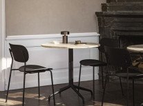Стул Co Dining w/Armrest, пластик, олива/черные ножки