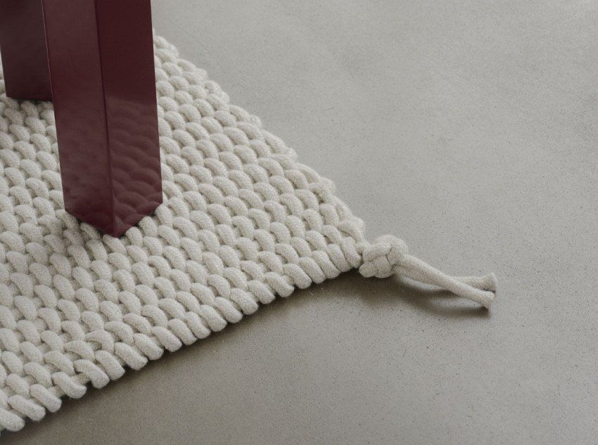 Ковер Knot 200х300, грязно-белый