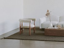 Ковер Knot 200х300, мягкий коричневый