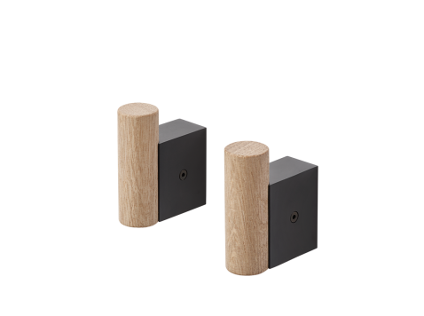 Набор из 2 гачків Attach, черные